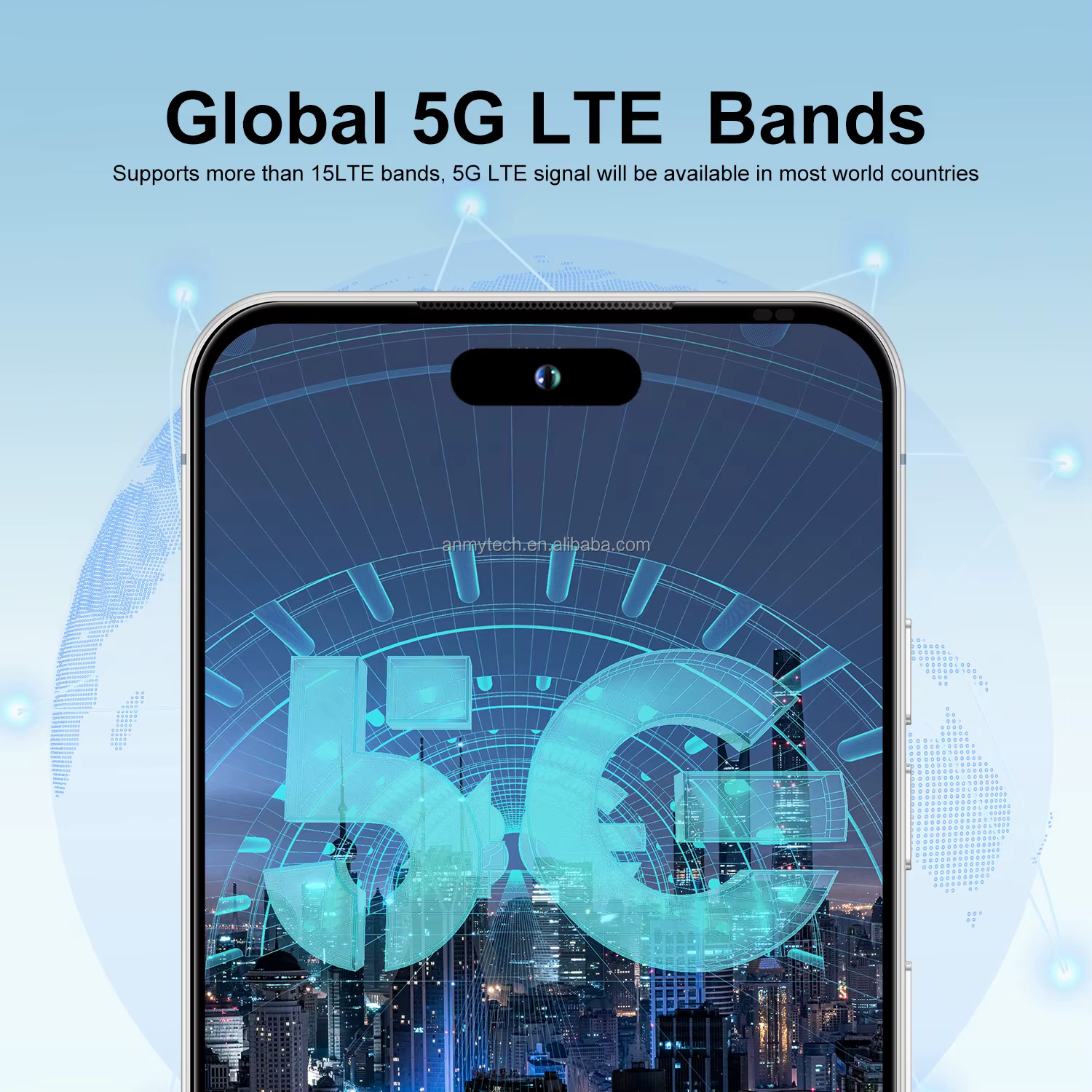 Global 5G. 15+ LTE bands.